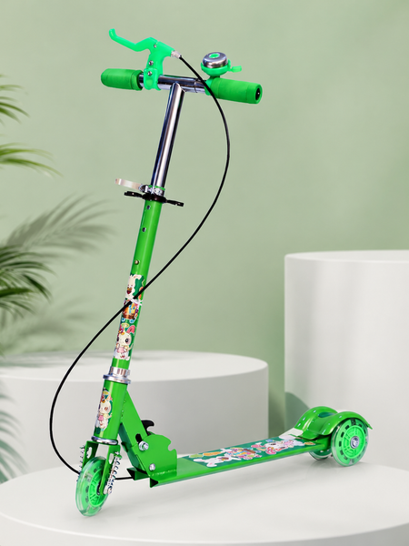 3 WHEEL SCOOTER GREEN