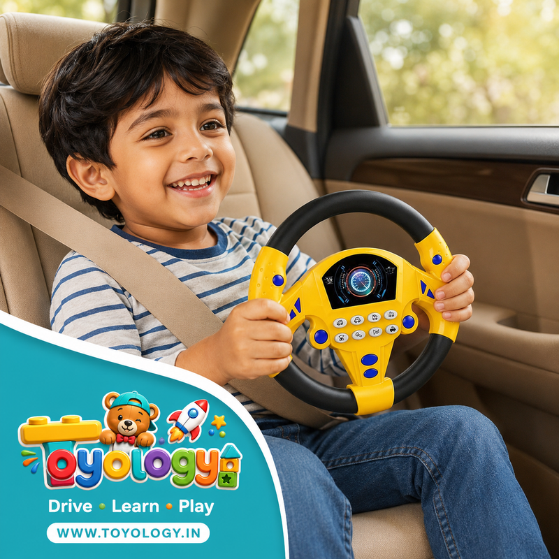 YELLOW STEERING WHEEL