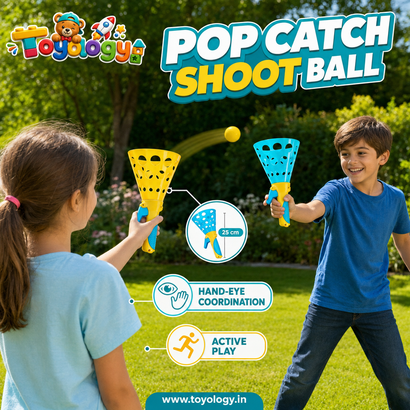 POP Catch Shoot Ball Game for Kids | Outdoor Sports Toy