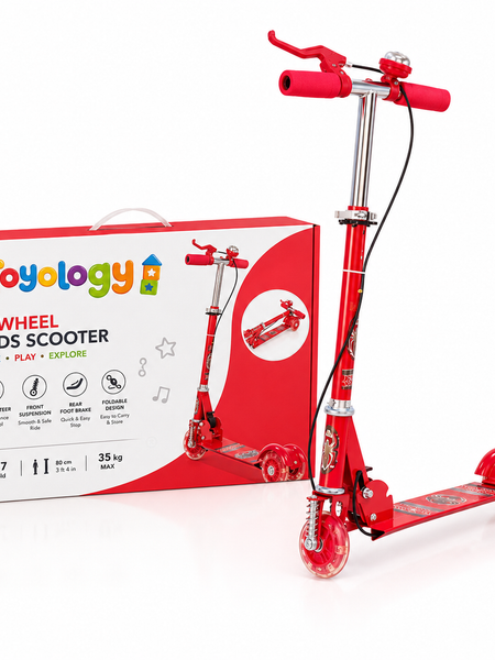 3 WHEEL SCOOTER RED