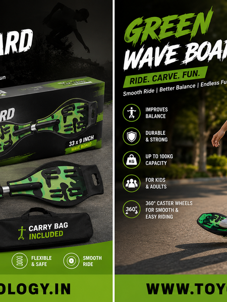 WAVE BOARD GREEN