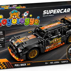 SUPER CAR BLOCK ORANGE