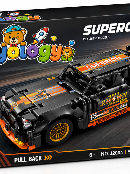 SUPER CAR BLOCK ORANGE