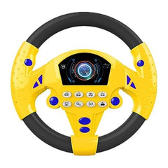 YELLOW STEERING WHEEL