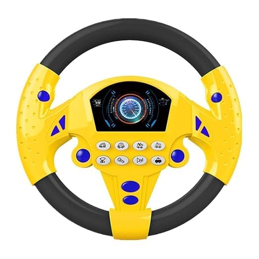 YELLOW STEERING WHEEL