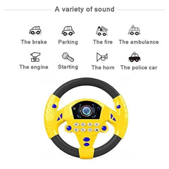 YELLOW STEERING WHEEL