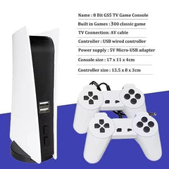 GS5 TV Game Console for Kids | Plug & Play Home Gaming System | Toyology