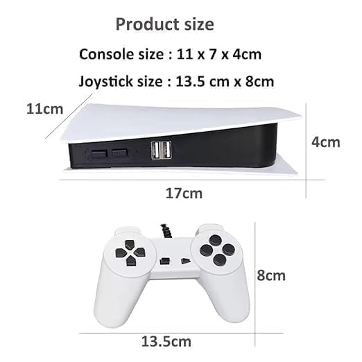 GS5 TV Game Console for Kids | Plug & Play Home Gaming System | Toyology
