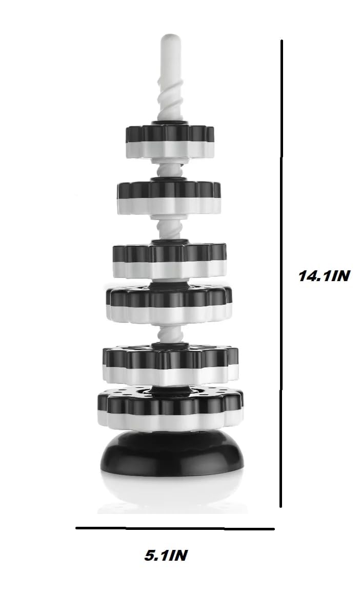Spinning Tower Montessori Toy for Kids | Educational Stacking Toy | Toyology