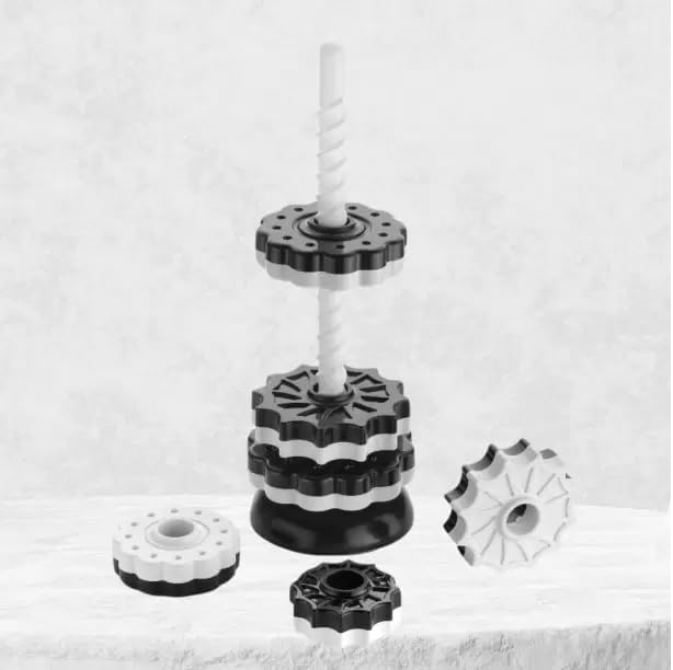 Spinning Tower Montessori Toy for Kids | Educational Stacking Toy | Toyology