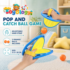 POP and Catch Ball Game for Kids | Toyology