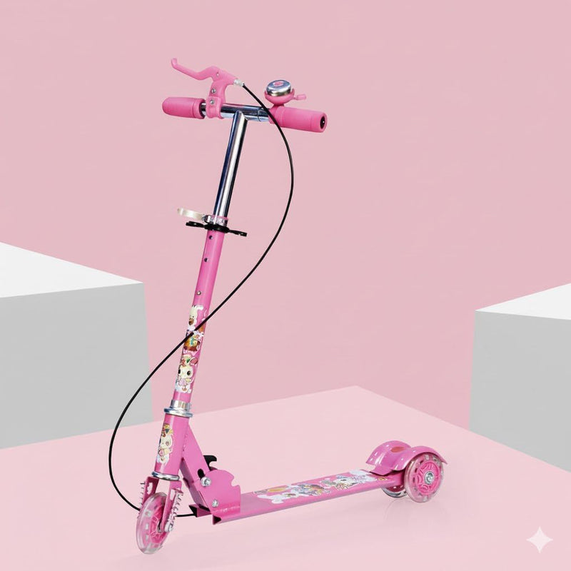 3 WHEEL SCOOTER PINK