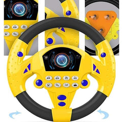 YELLOW STEERING WHEEL