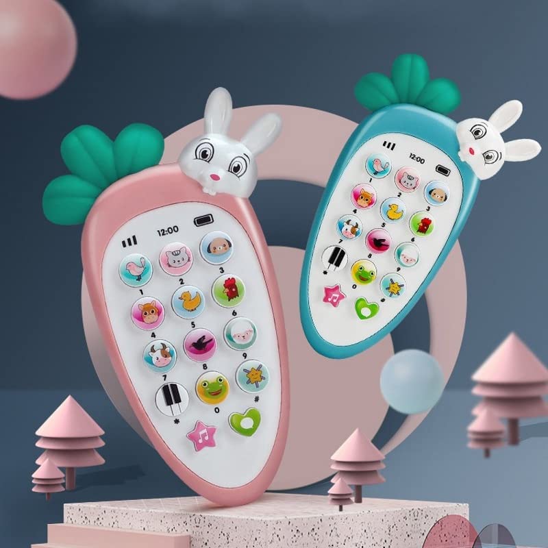 Rabbit Musical Toy Phone for Kids | Educational Light & Sound Toy | Toyology
