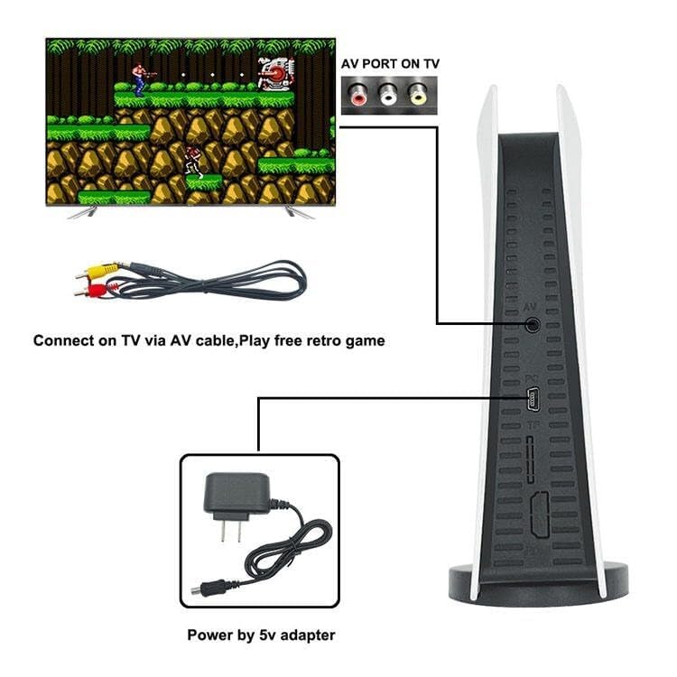 GS5 TV Game Console for Kids | Plug & Play Home Gaming System | Toyology