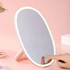LED Makeup Mirror with Touch Light | Portable Vanity Mirror | Toyology