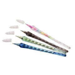 Cute Glitter Gel Pen Set (4 PCS) | Smooth Writing Pens | Toyology
