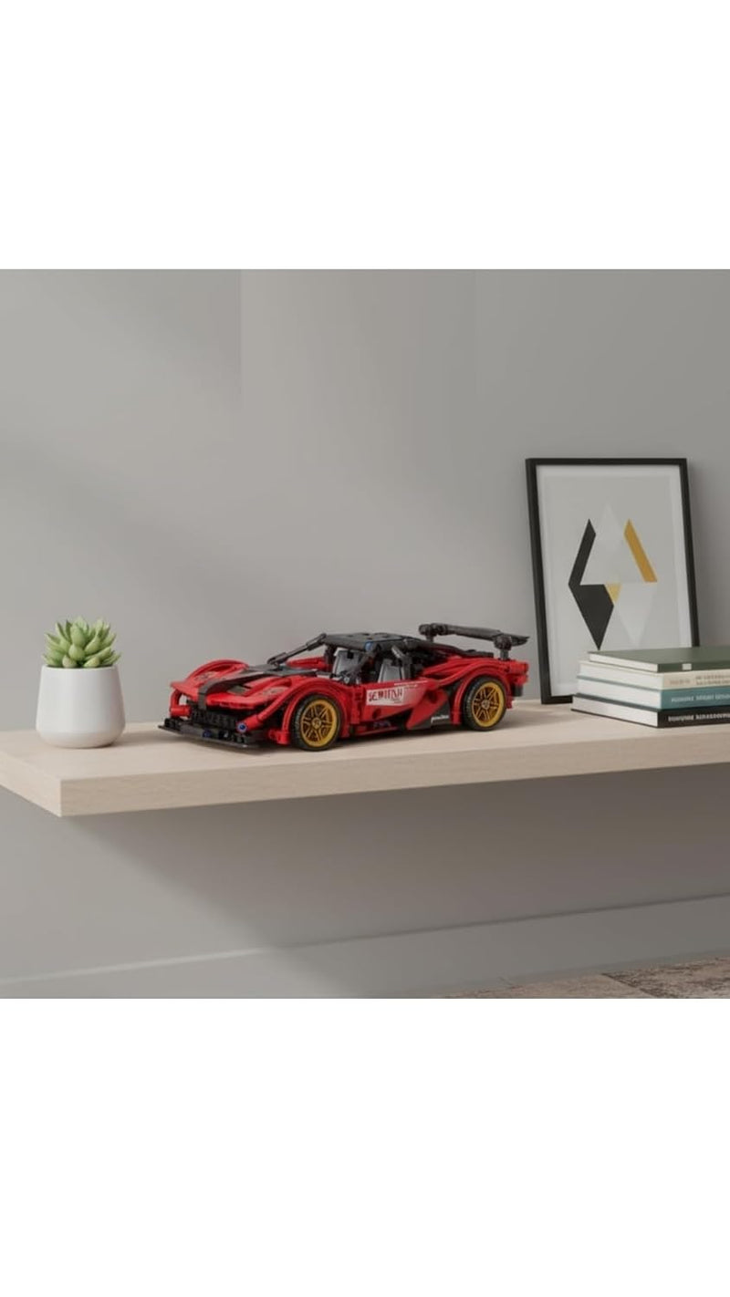SUPER CAR BLOCK RED