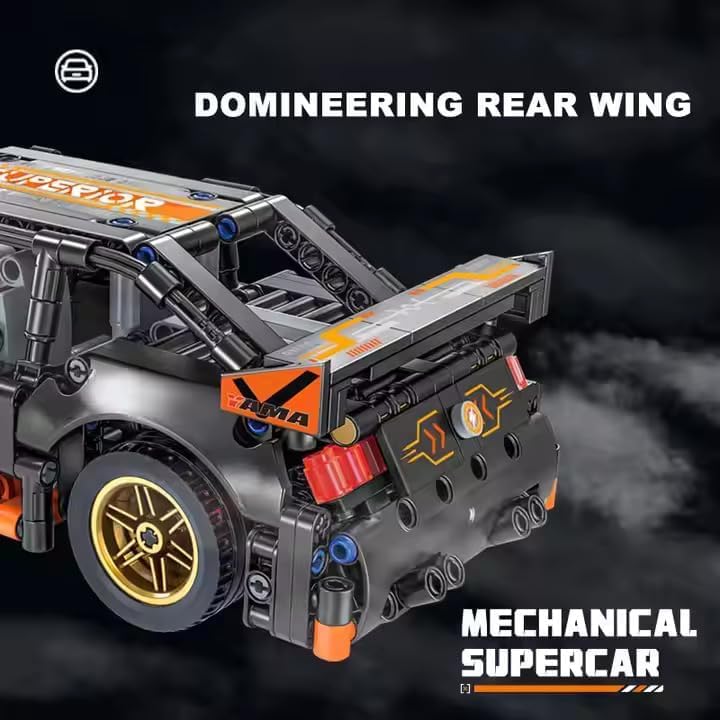 SUPER CAR BLOCK ORANGE