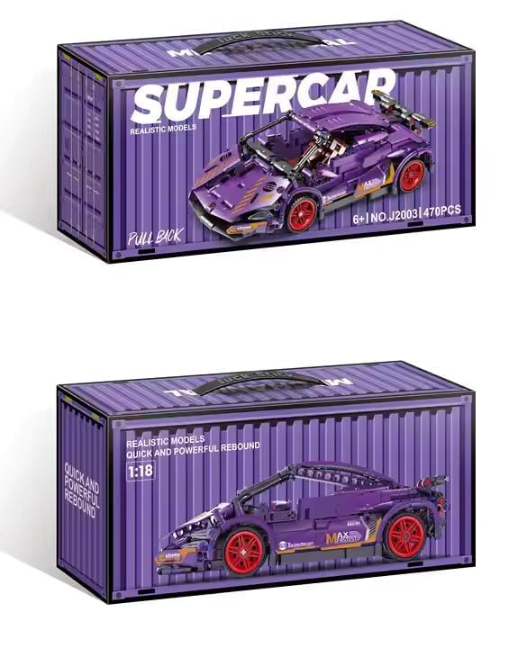 SUPER CAR BLOCK PURPLE