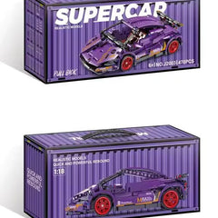 SUPER CAR BLOCK PURPLE