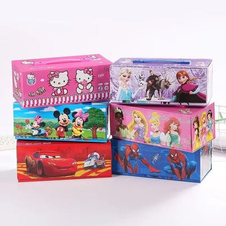 54 PCS Kids Art & Colour Box Set | Drawing Kit | Toyology