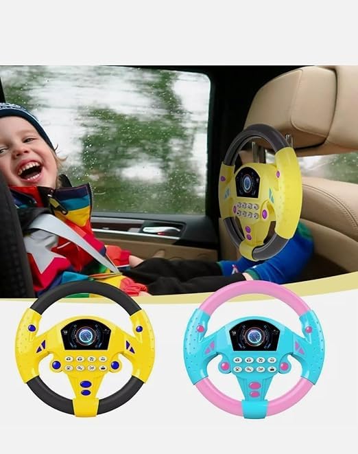 YELLOW STEERING WHEEL