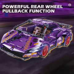SUPER CAR BLOCK PURPLE