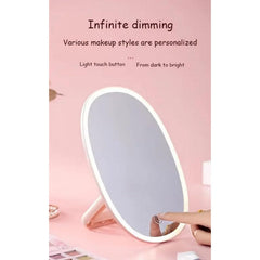 LED Makeup Mirror with Touch Light | Portable Vanity Mirror | Toyology