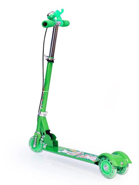 3 WHEEL SCOOTER GREEN