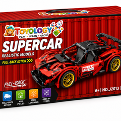 SUPER CAR BLOCK RED