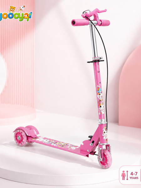 3 WHEEL SCOOTER PINK