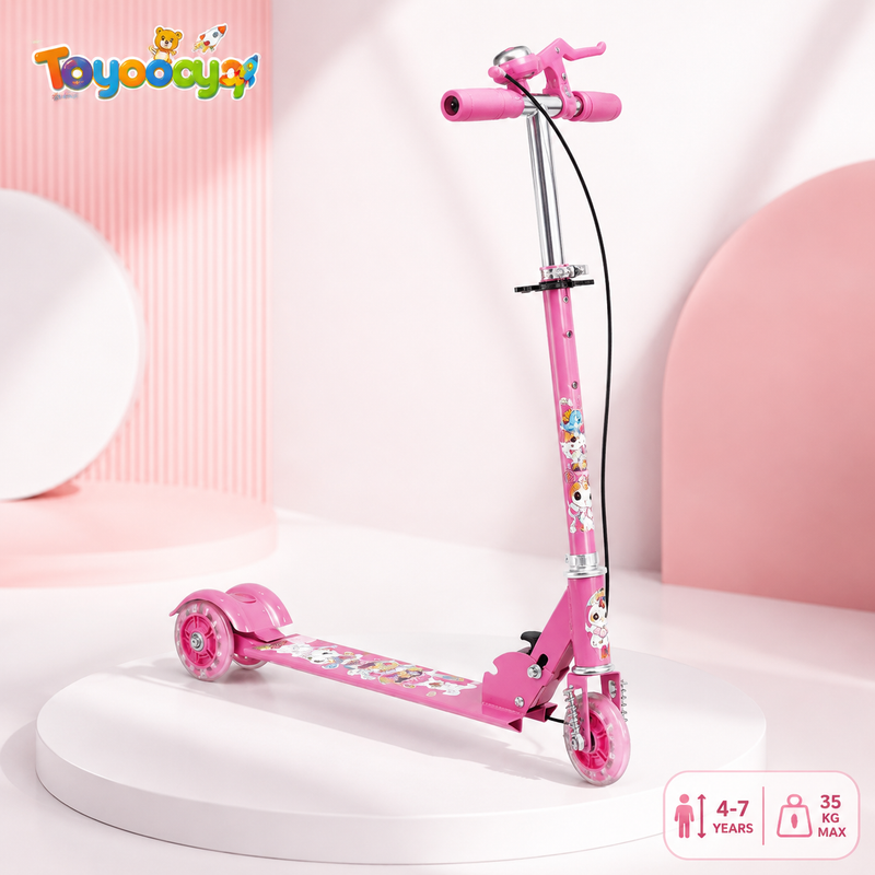 3 WHEEL SCOOTER PINK