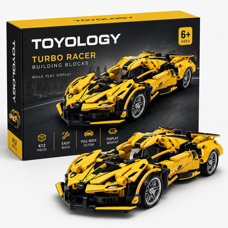 SUPER CAR BLOCK YELOOW