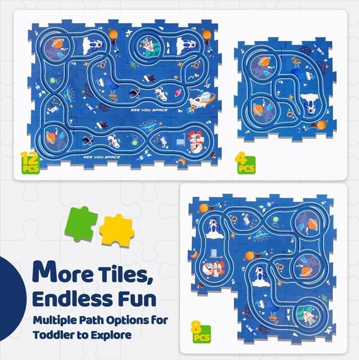 PUZZULE SPACE RAIL CAR