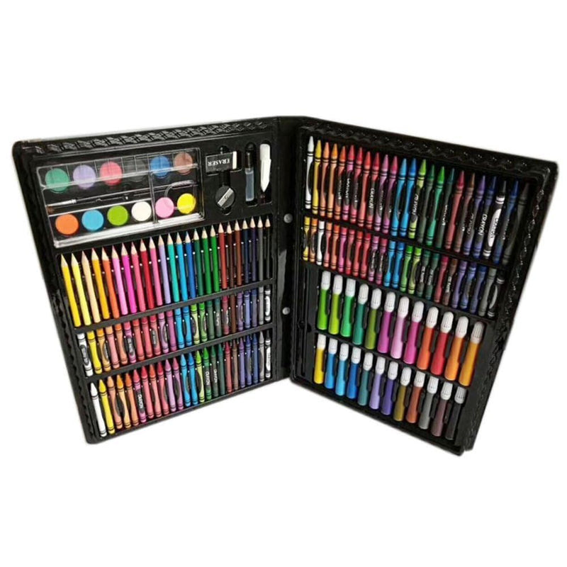 208 PCS Deluxe Art & Colour Set for Kids | Drawing Kit | Toyology