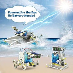 13 IN 1 SOLAR  ROBOT DIY
