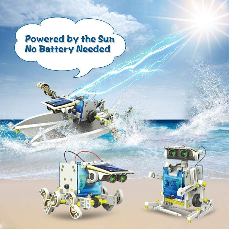 13 IN 1 SOLAR  ROBOT DIY