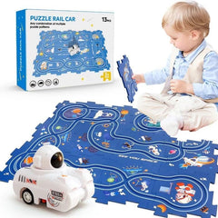 PUZZULE SPACE RAIL CAR