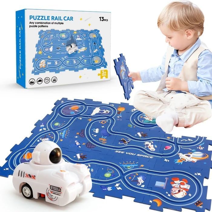 PUZZULE SPACE RAIL CAR