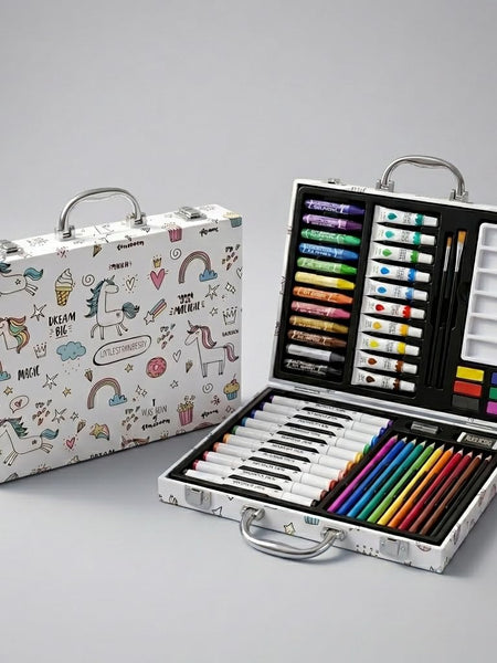 64 PCS Classic Art & Colour Box Set for Kids | Toyology