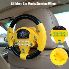 YELLOW STEERING WHEEL