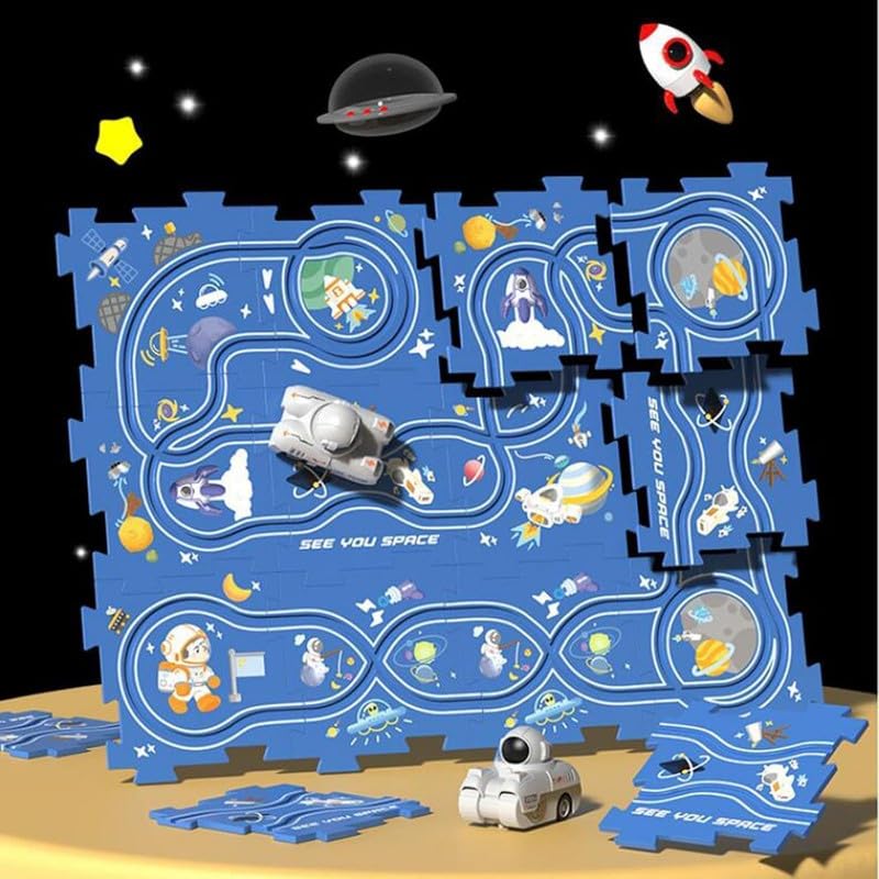 PUZZULE SPACE RAIL CAR