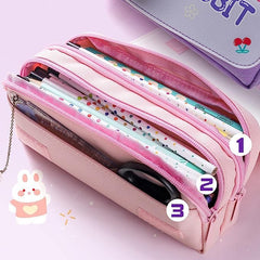 3D Flower Pencil Case for Kids | Cute Pencil Pouch