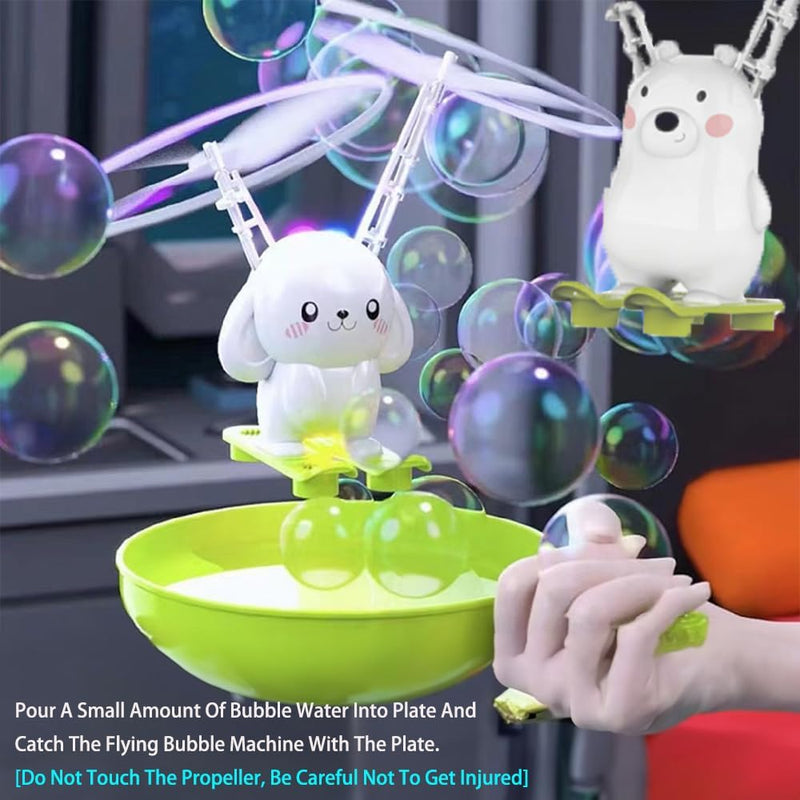 Flying Bubble Helicopter Toy for Kids | Automatic Bubble Maker | Toyology