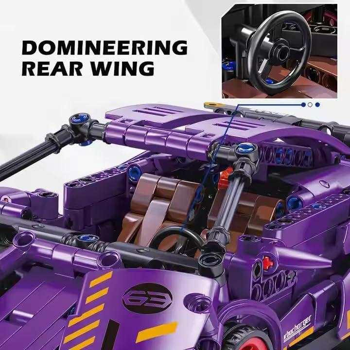 SUPER CAR BLOCK PURPLE
