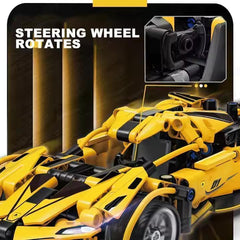 SUPER CAR BLOCK YELOOW