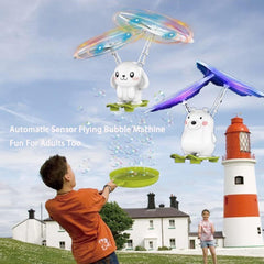 Flying Bubble Helicopter Toy for Kids | Automatic Bubble Maker | Toyology