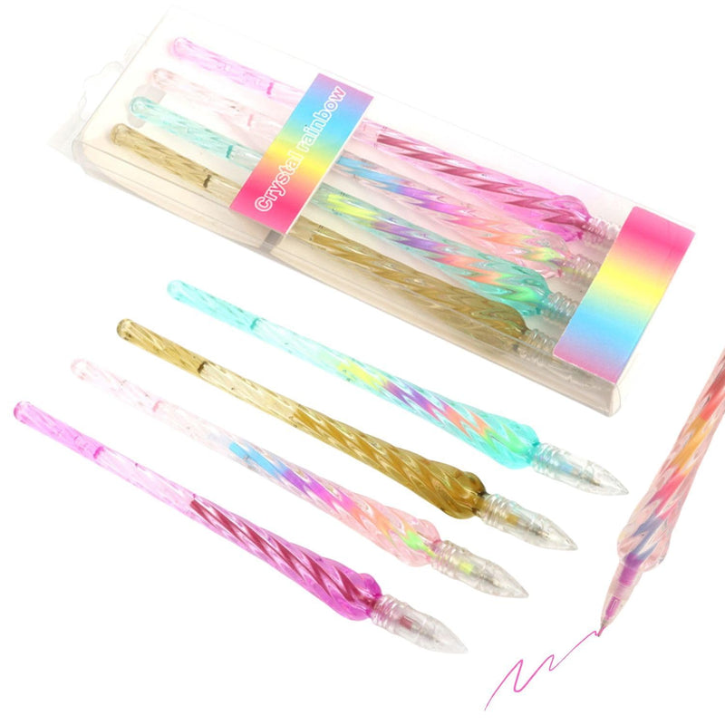 Cute Glitter Gel Pen Set (4 PCS) | Smooth Writing Pens | Toyology