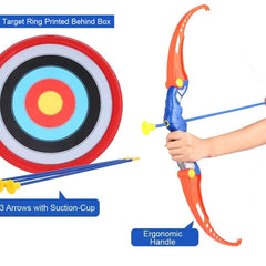 Kids Bow and Arrow Archery Set with Target | Safe Sports Toy | Toyology
